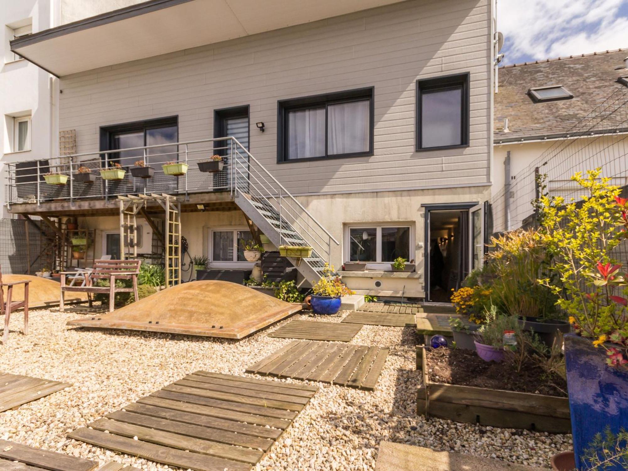 Maison De Ville A St Nazaire, Pres Du Front De Mer, Climatisee, 3 Chambres Avec Sdb Privatives, Wifi - Fr-1-306-1203 생나제르 외부 사진